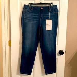 1822 Denim Vintage Anneta High Rise Skinny Jeans- 14P indigo